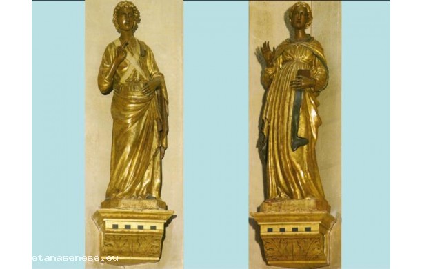 Annunciazione: Madonna e Angelo annunciante