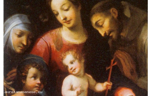 Madonna col Bambino, San Giovannino,San Francesco e Santa Caterina da Siena