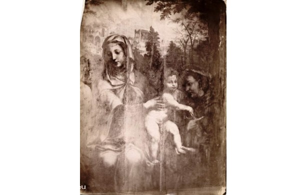 Sacra Famiglia con san Leonardo