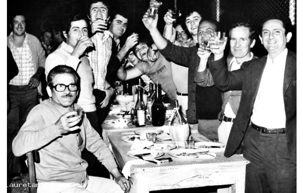 1975 - Cena virtussina a bordo campo