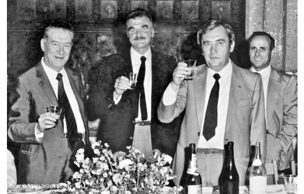 1982 - Garbo d’Oro, brindisi fra ascianesi stanziali e migranti