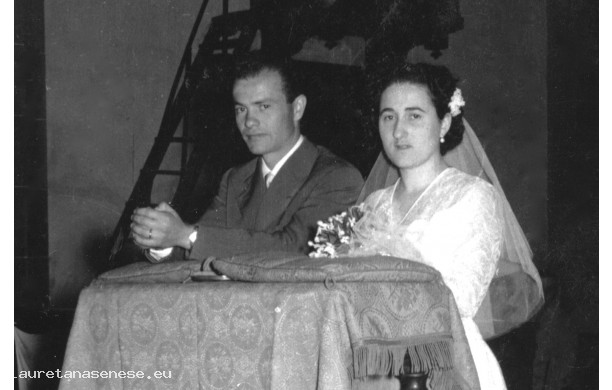 1954, Sabato 2 Ottobre - Matrimonio Trapassi - Lucatti