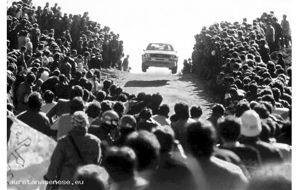 1981 - Prova di Rally sullo sterrato delle Sante Marie