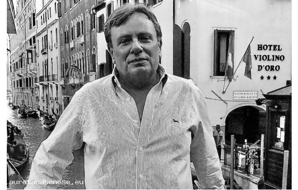 2014 - Gianfranco su un ponte di Venezia