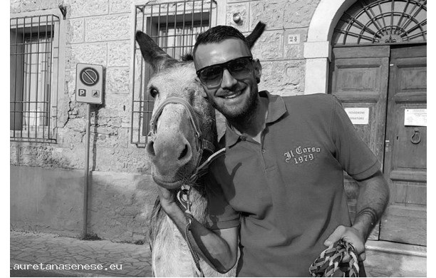 2017 - Il fantino del Corso con il ciuco assegnatogli