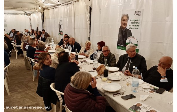 2024, Venerdì 24 Maggio - Cena di sostegno alla lista SCELGO ASCIANO