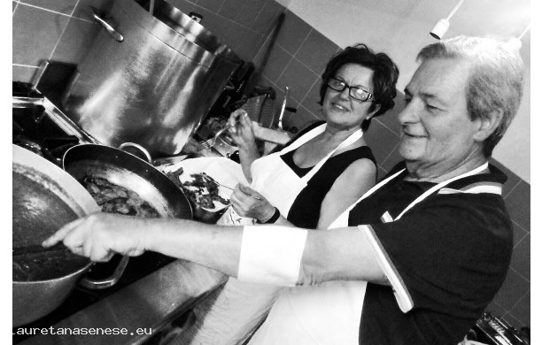 2016 - Carla e Fabrizio ai fornelli