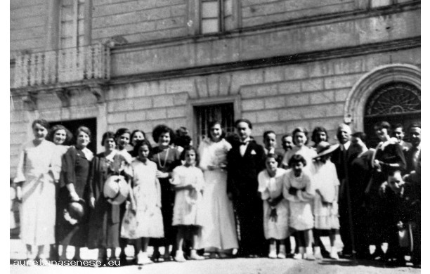 1935, Giovedì 5 Settembre - Matrimonio Mannucci