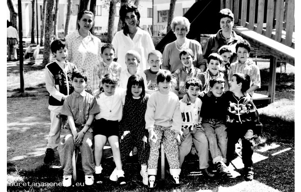 1996 - Prima Elementare con le tre insegnanti