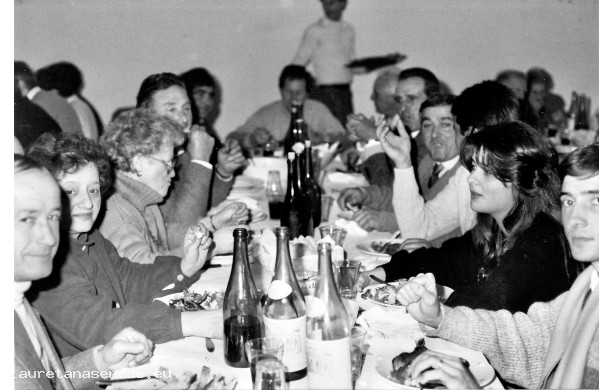 1976 - Festa del Donatore: I commensali