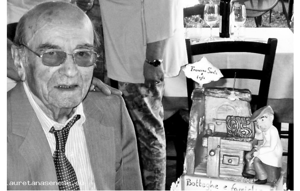 2015 - Sirio festeggiato per i suoi 95 anni