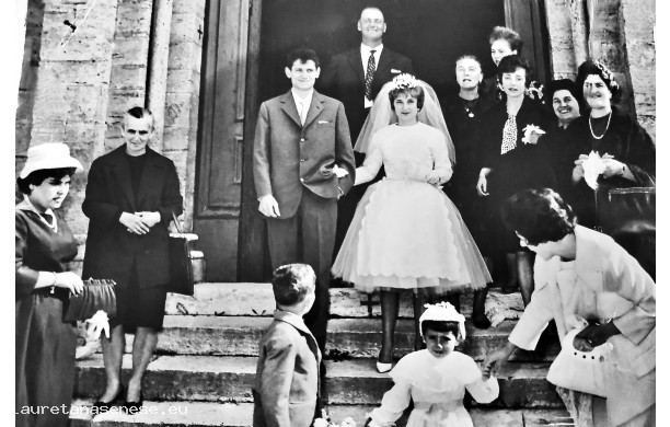 1961, Sabato 14 Ottobre - Matrimonio fra Angiolino e Renella
