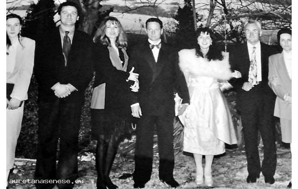 1993, Lunedì 12 Aprile - Parenti e amici degli sposi