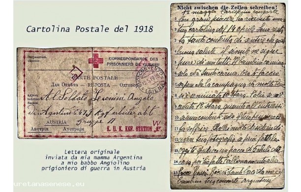 1918 - Corrispondenza di Guerra