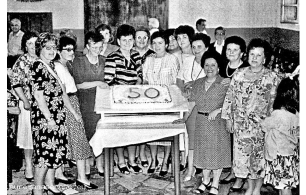 1989 - Festa dei 50 anni di donne ascianesi