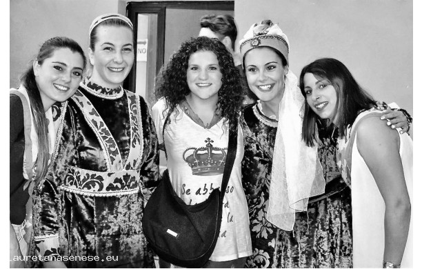 2016, agosto - Comparse della Corona in gruppo