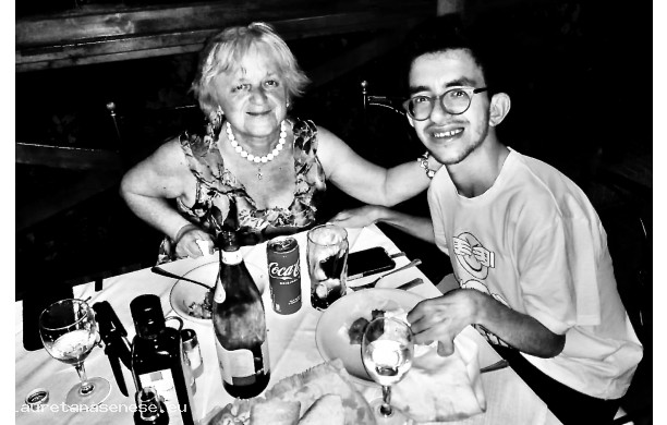 2022, Giovedì 28 Luglio - Alessio festeggia il compleanno in anticipo