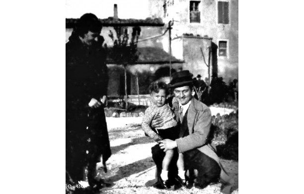 1943, inverno - Ai giardini fuori porta dopo una nevicata