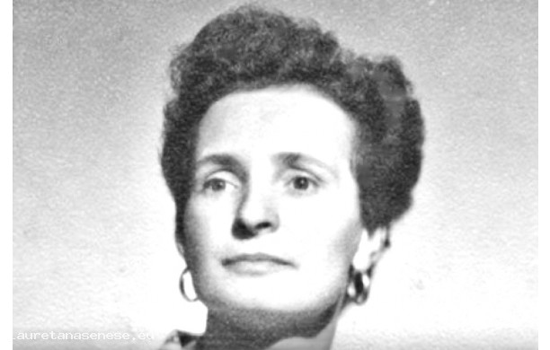 1958 - Una giovane Gigliola Fantozzi