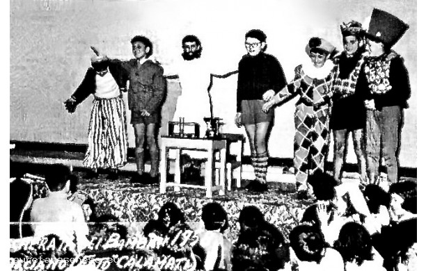 1958 - Mascherata dei bambini al Cinema Parrocchiale