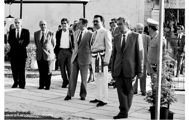 1987 - 20^ Mostra Mercato Ascianese: Inaugurazione ultima edizione