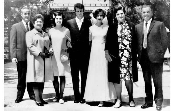 1968, Sabato 8 Giugno - Gli zii della sposa