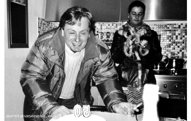 2002, 11 Febbraio - Gianfranco che festeggia i cinquanta