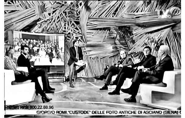 2014, Martedì 6 Maggio - Vecchie foto di Asciano in TV