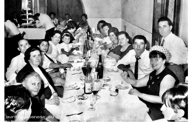 1966, Giovedì 16 Giugno - Tutti i Benocci al matrimonio di Enzo e Dory