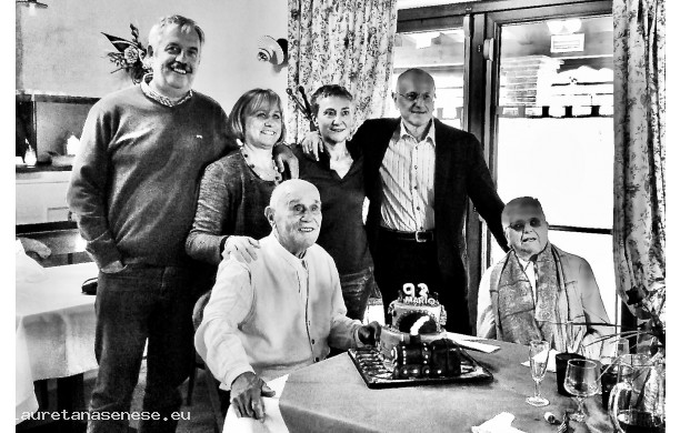 2016, Mercoledì 2 Novenbre - Novantatreesimo compleanno di Mario