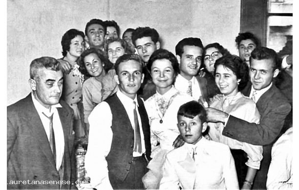 1955, Giovedì 29 Settembre - Fedora e Angiolino sposi