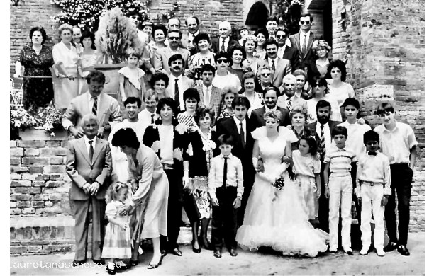1985, Sabato 15 Giugno - Matrimonio di Roberta con Giancarlo