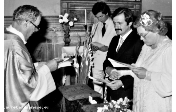 1983, 11 Giugno - Valerio si sposa ad Ambra