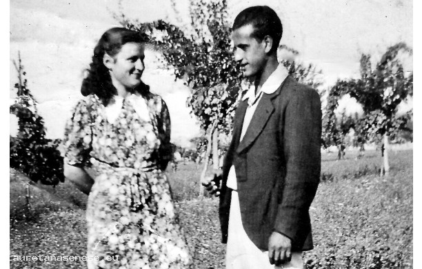 1942, 18  Agosto - Silvio alla Querce per corteggiare la giovane Simonetti