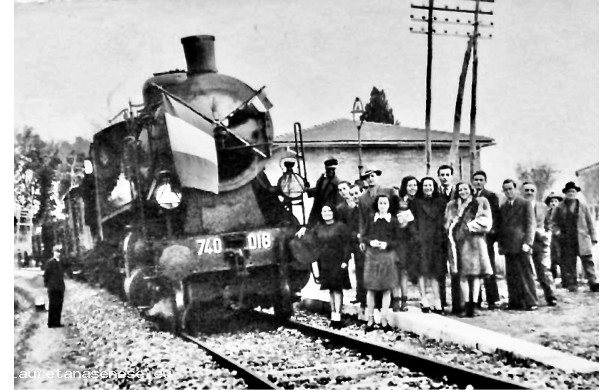 1948 - Rientra in funzione la ferrovia Siena - Chiusi