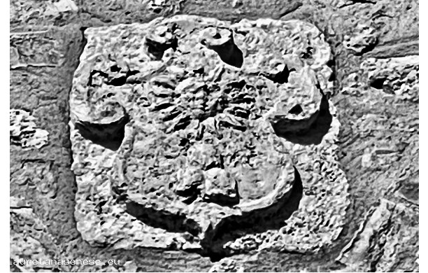 2024, Sabato 6 Luglio - Lo stemma degli ALBERTI a Scurcoli