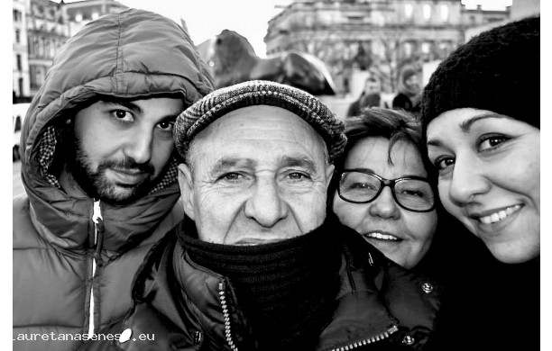 2016, Dicembre - La famiglia in gita a Londra