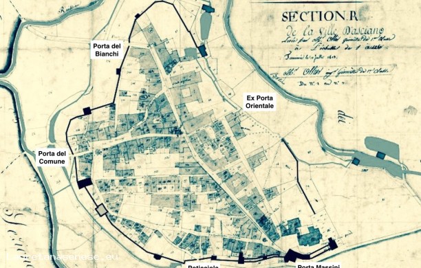 Mura di cinta del borgo